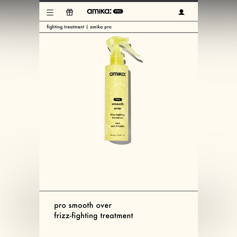amika Pro Smooth Over Frizz-Fighting Treatment